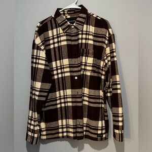Hollister Oversized Flannel Shirt